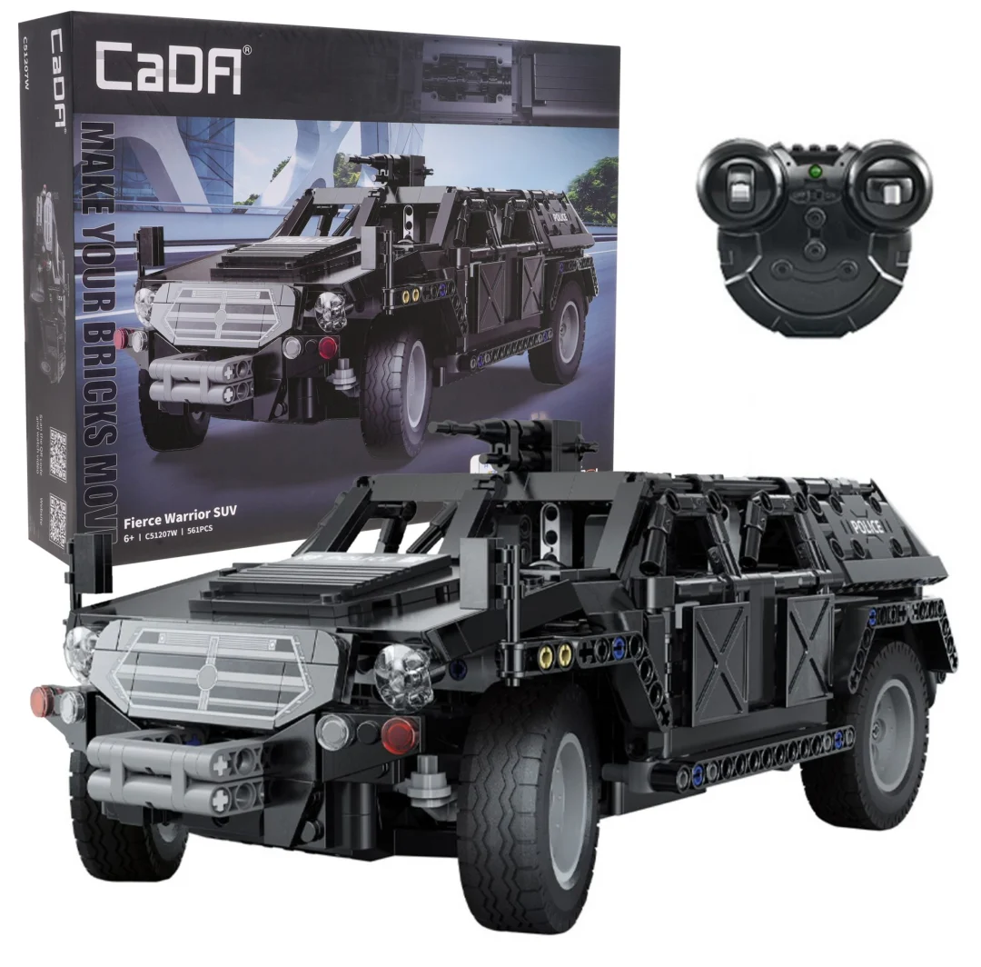 Građevinske kocke RC policijski SUV 561 dijelova 6+_2