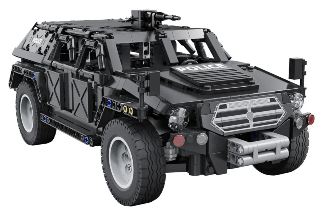 Građevinske kocke RC policijski SUV 561 dijelova 6+_3