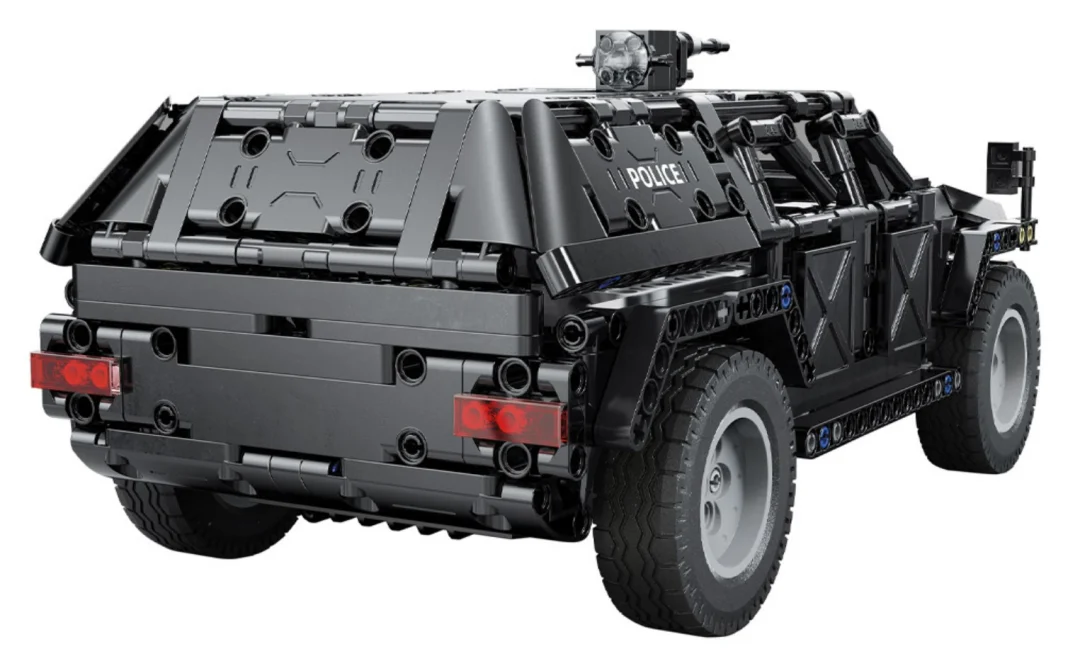 Građevinske kocke RC policijski SUV 561 dijelova 6+_4
