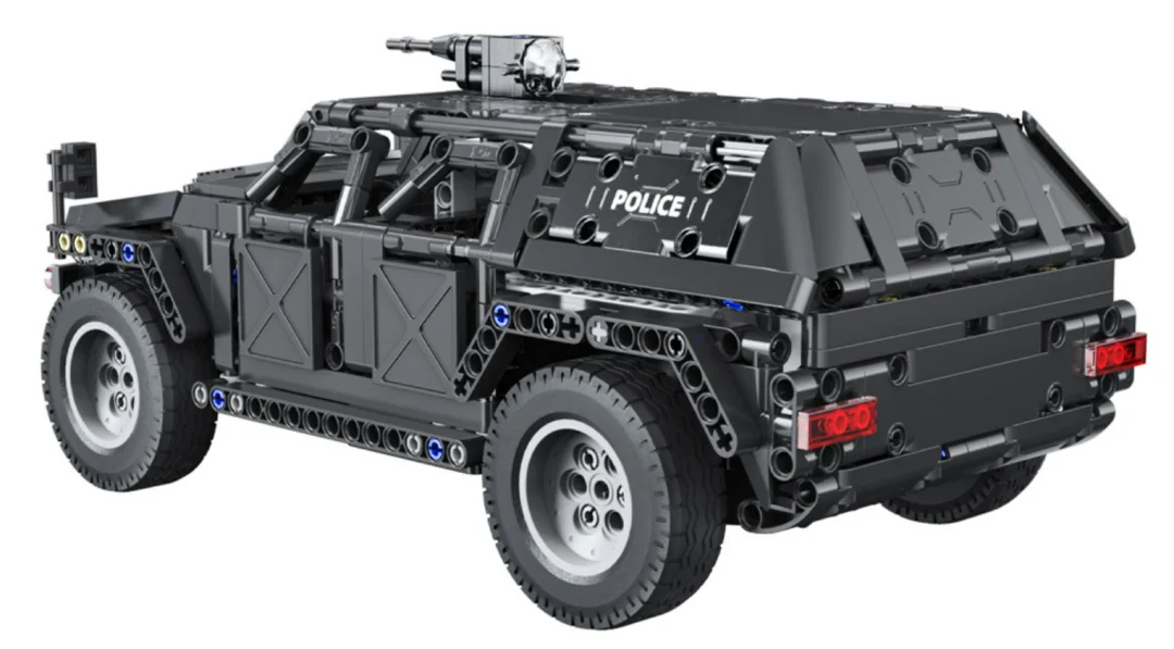 Građevinske kocke RC policijski SUV 561 dijelova 6+_5