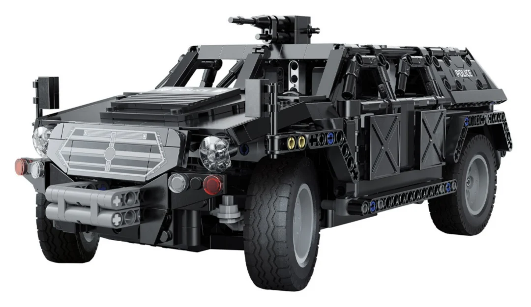 Građevinske kocke RC policijski SUV 561 dijelova 6+_6