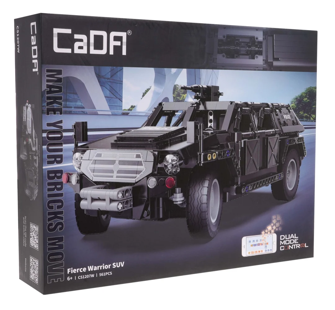 Građevinske kocke RC policijski SUV 561 dijelova 6+_8
