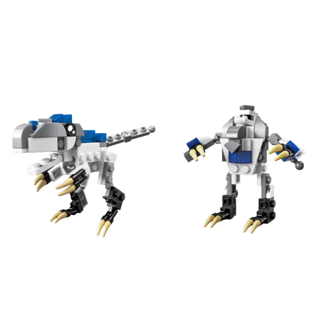 Građevinske kocke dinosaur robot 2u1 57–70 kom_5