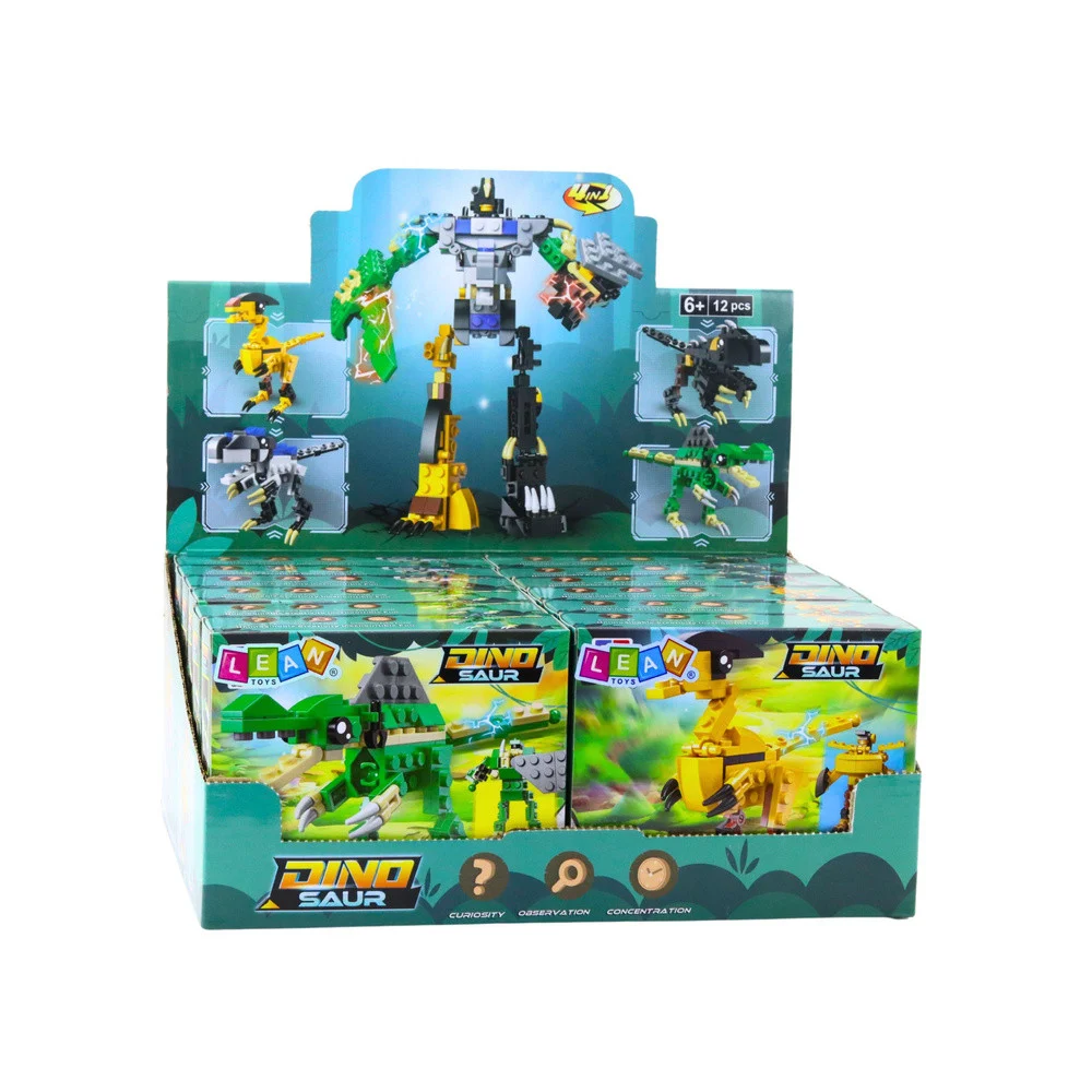 Građevinske kocke dinosaur robot 2u1 57–70 kom_6