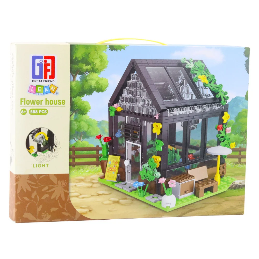 Građevinske kocke mini staklenik 588 kom_3