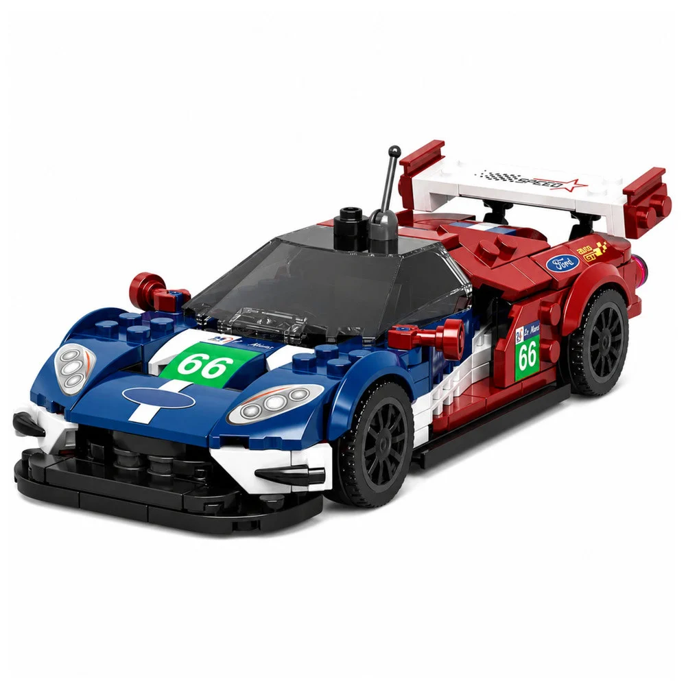 Građevinske kocke trkaći auto GT2016 s vitrinom 347 dijelova_2