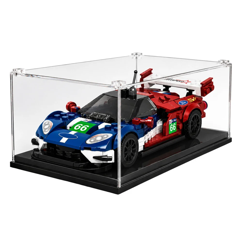 Građevinske kocke trkaći auto GT2016 s vitrinom 347 dijelova_3