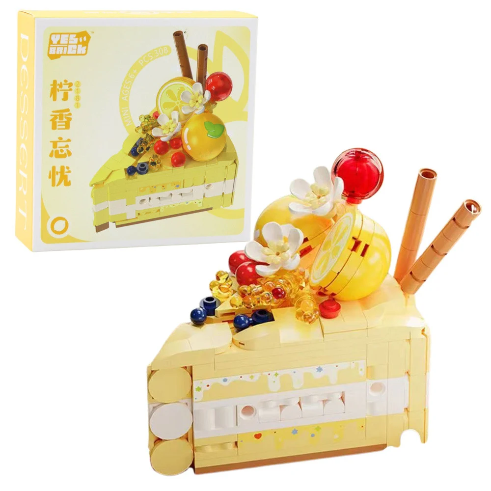 Građevinske kocke ukrašena torta 292–357 kom_3