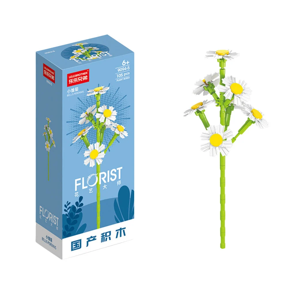 Građevinske kocke ukrasni cvijet 56–245 kom_12