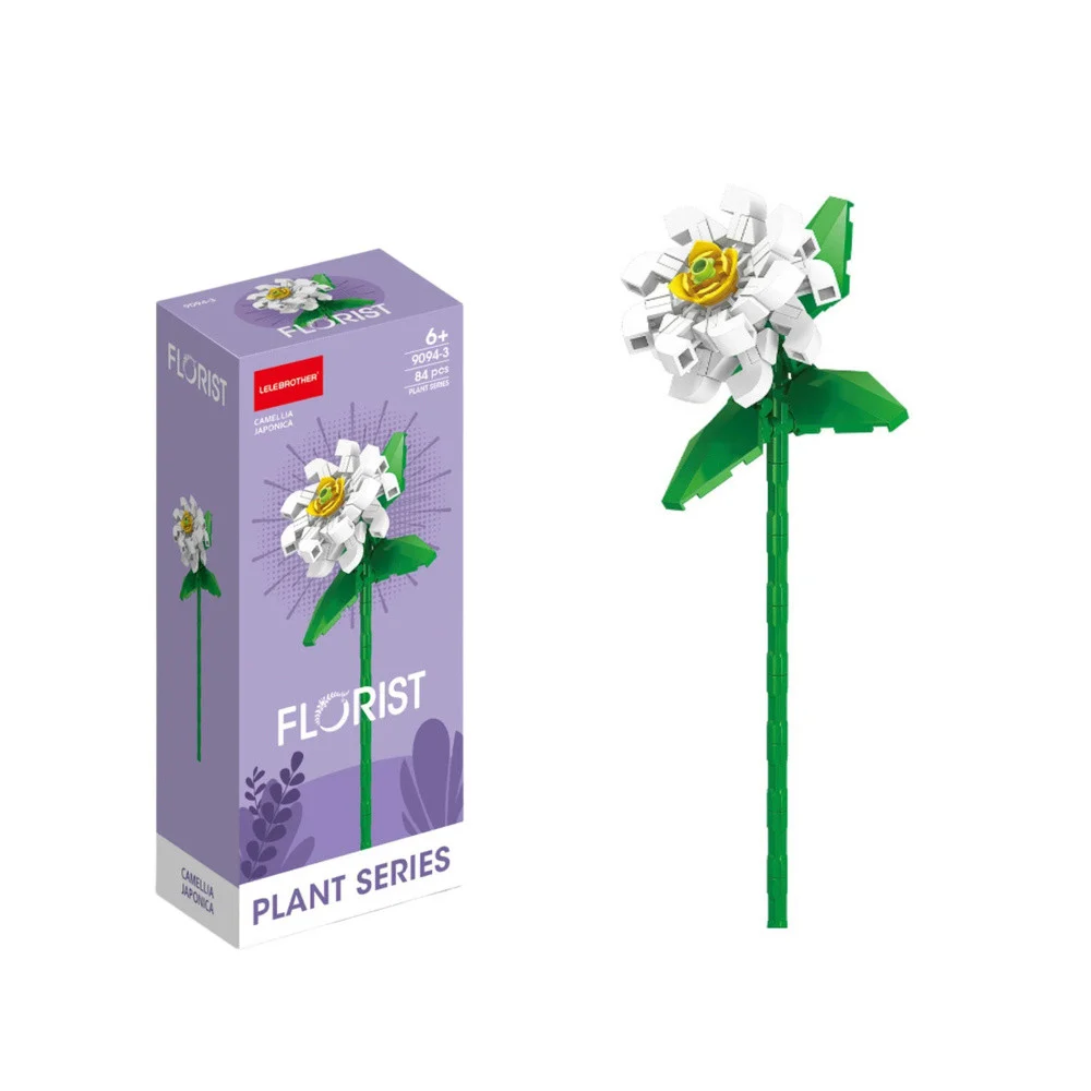 Građevinske kocke ukrasni cvijet 56–245 kom_13