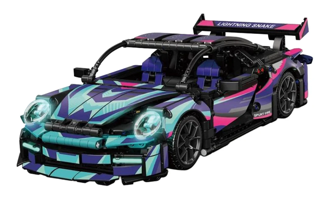 Građevinske kockice sportski auto 1:14, 1116 dijelova_2