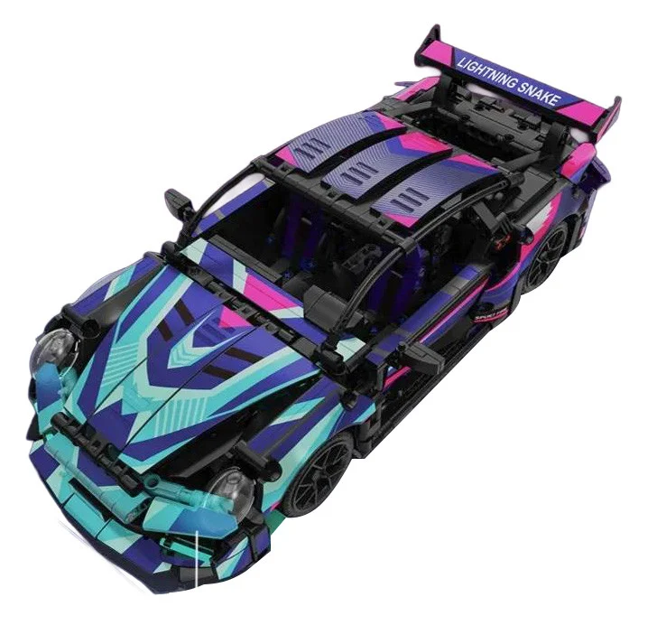 Građevinske kockice sportski auto 1:14, 1116 dijelova_3