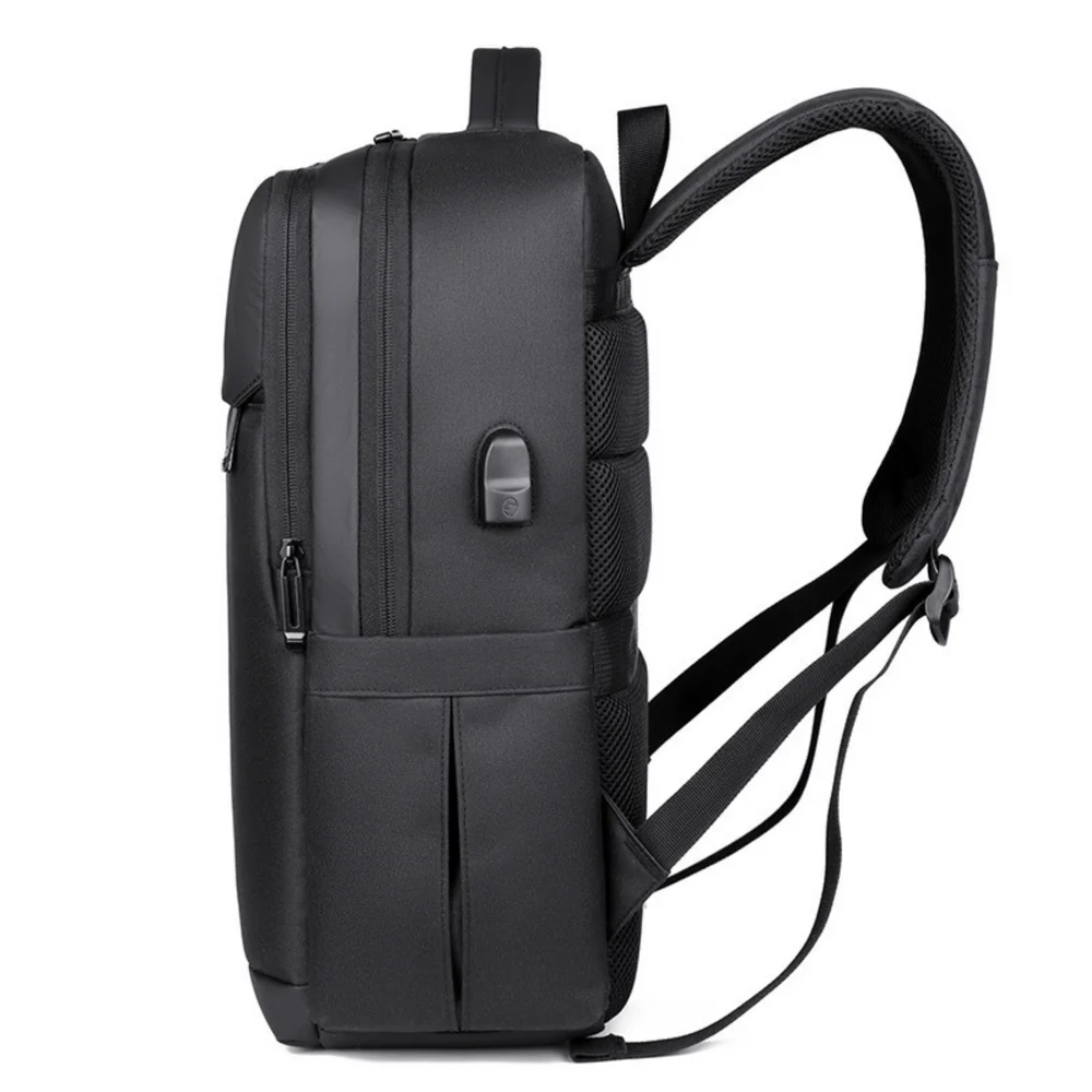 Gradski ruksak s USB priključkom i džepom za laptop crni 16 L_2