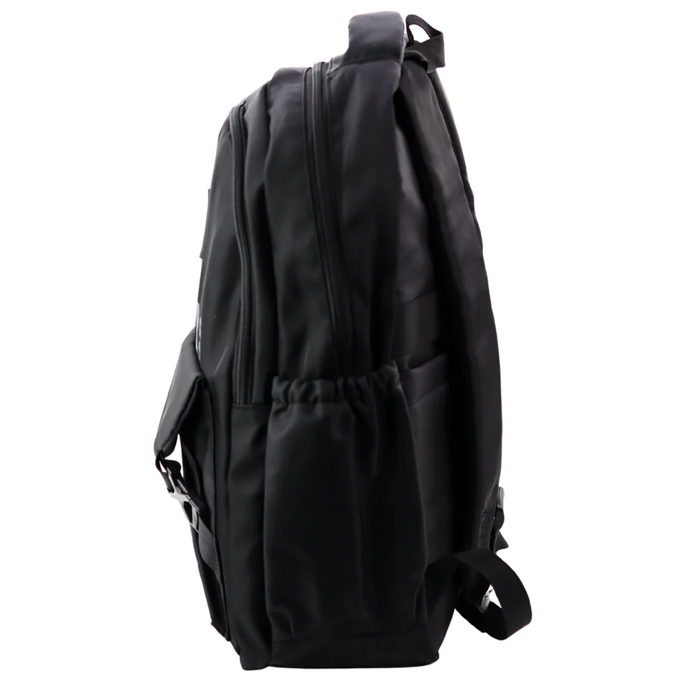 Gradski školski ruksak s 6 džepova, crni, 23L, 46 cm_2