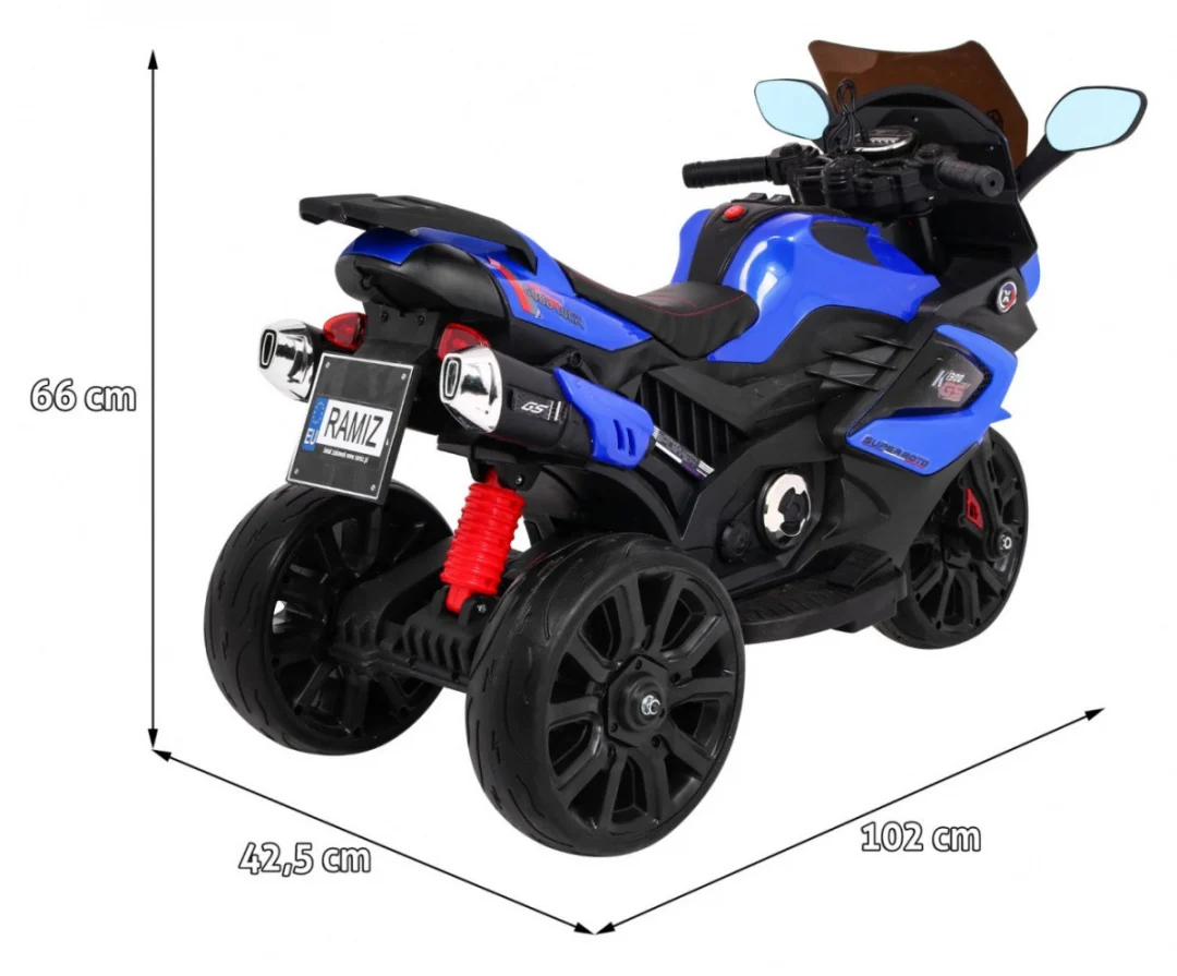 Grand Sport plavo motorno vozilo motor na akumulator_2