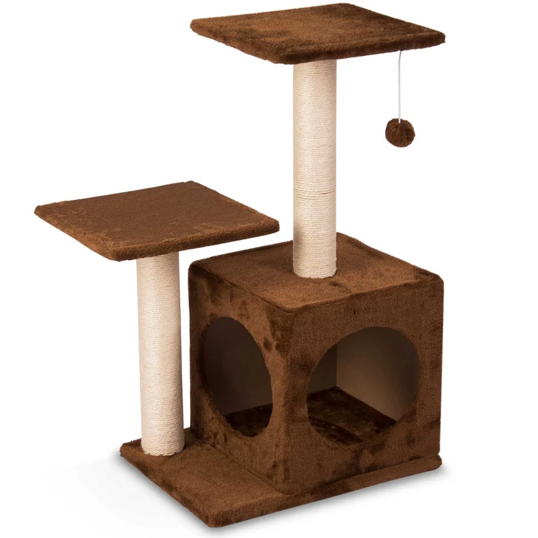 Grebalica za mačke 74 cm DR-251 smeđa Pethaus_2