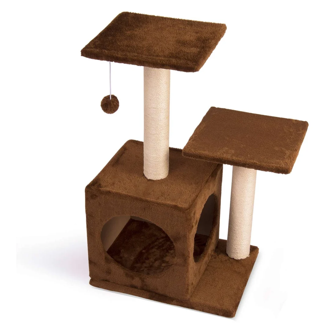 Grebalica za mačke 74 cm DR-251 smeđa Pethaus_3
