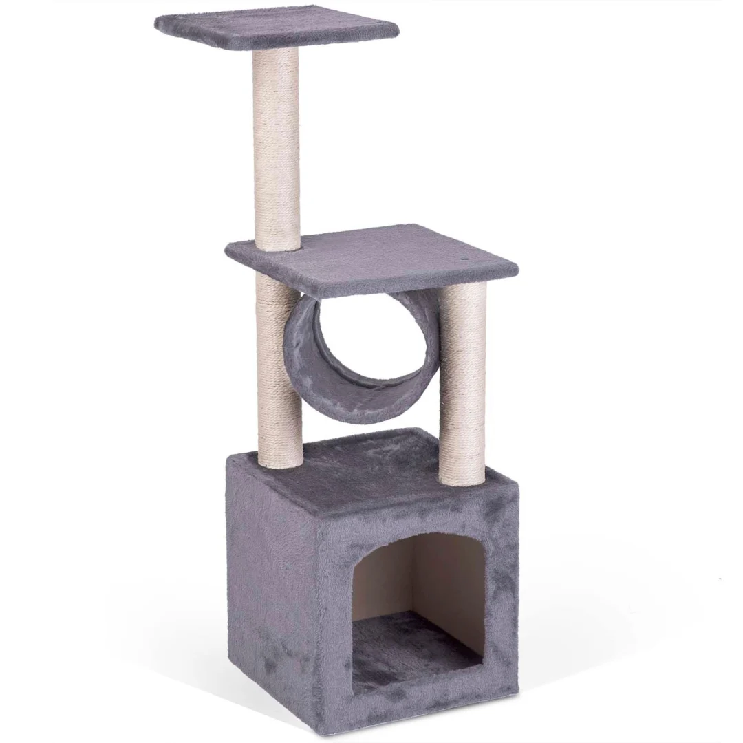 Grebalica za mačke 93 cm DR-265 svijetlo siva Pethaus_2