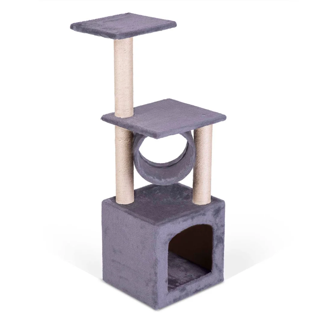 Grebalica za mačke 93 cm DR-265 svijetlo siva Pethaus_3