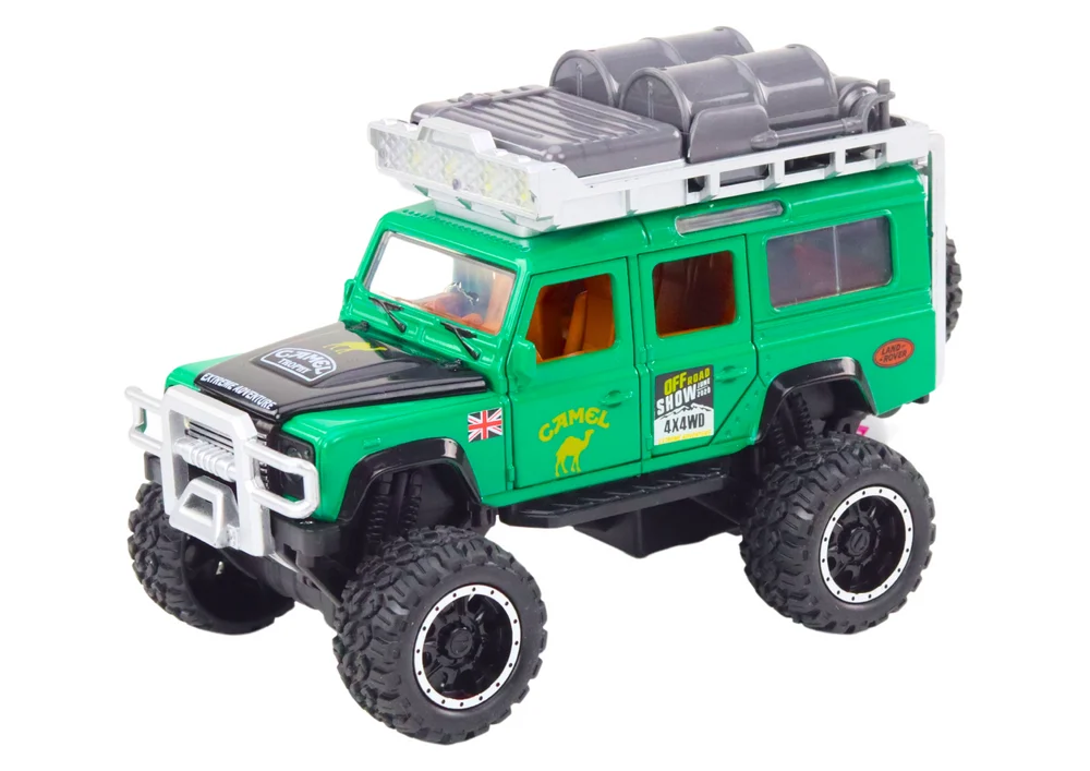 Guard Off-Road Car 1:32 Metalni pogon Svjetla Zvuci_3