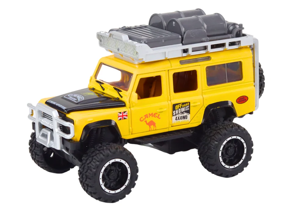 Guard Off-Road Car 1:32 Metalni pogon Svjetla Zvuci_4