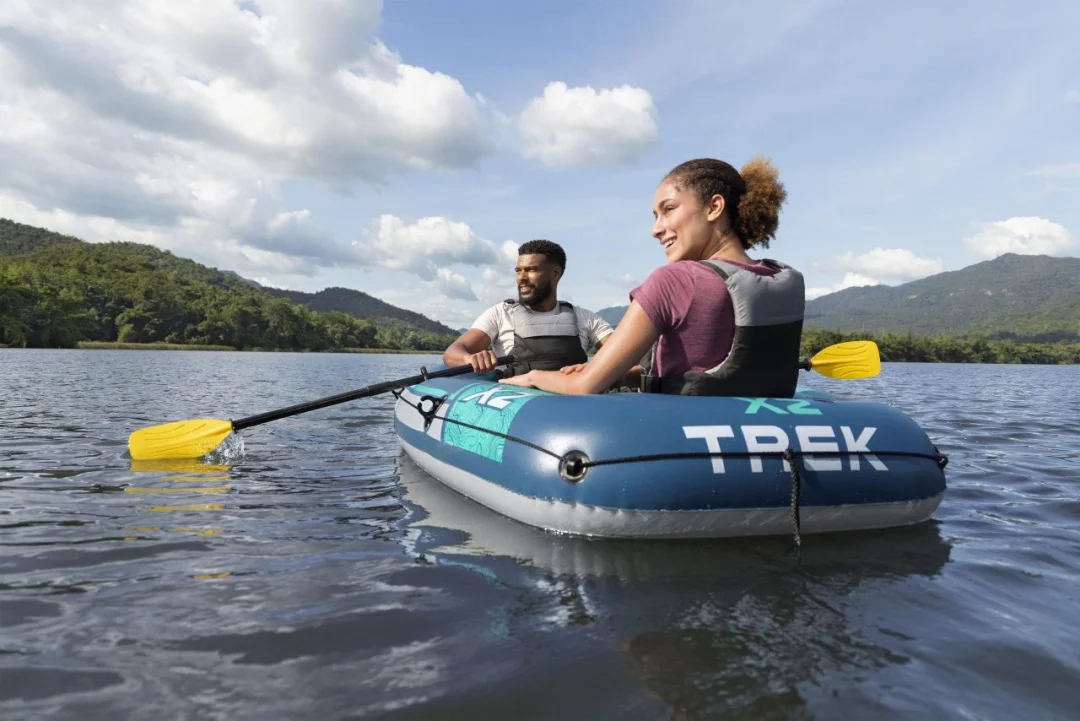 Gumeni čamac TREK X2, 232 cm x 118 cm + BESTWAY pribor_7