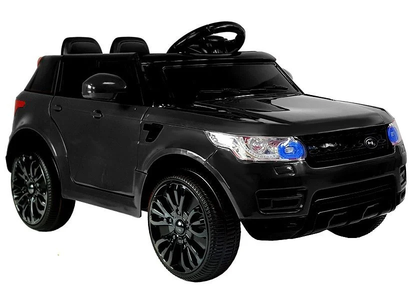 HL1638 Električni automobil za vožnju, crni auto na akumulator_1