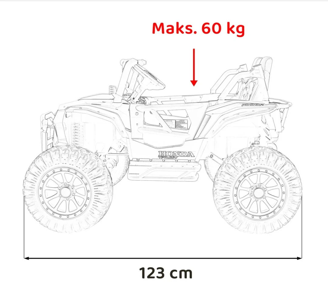 HONDA Talon 4x4 plavo terensko vozilo_3