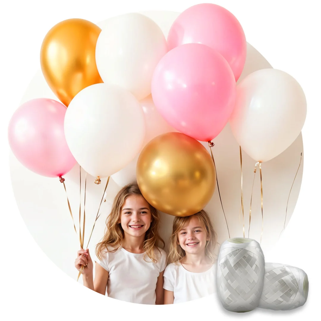 Helijev cilindar 0,20 m3 s balonima i vrpcom Ricokids, crvena_4