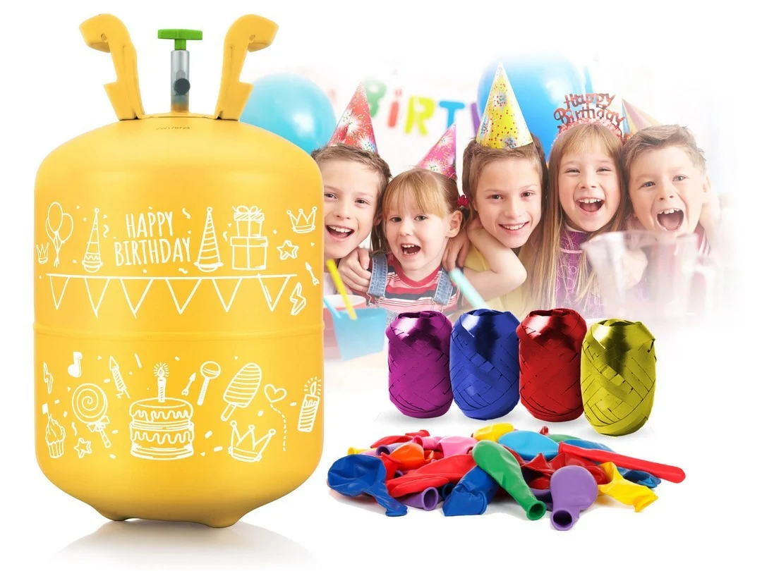 Helijumski cilindar 0,20m3 s balonima i Ricokids vrpcom_3