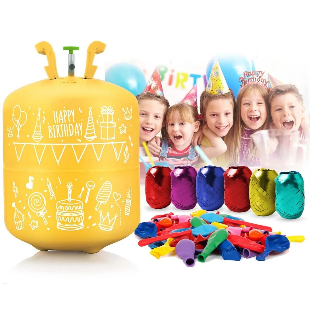 Helijumski cilindar 0,42m3 s balonima i Ricokids vrpcom_3