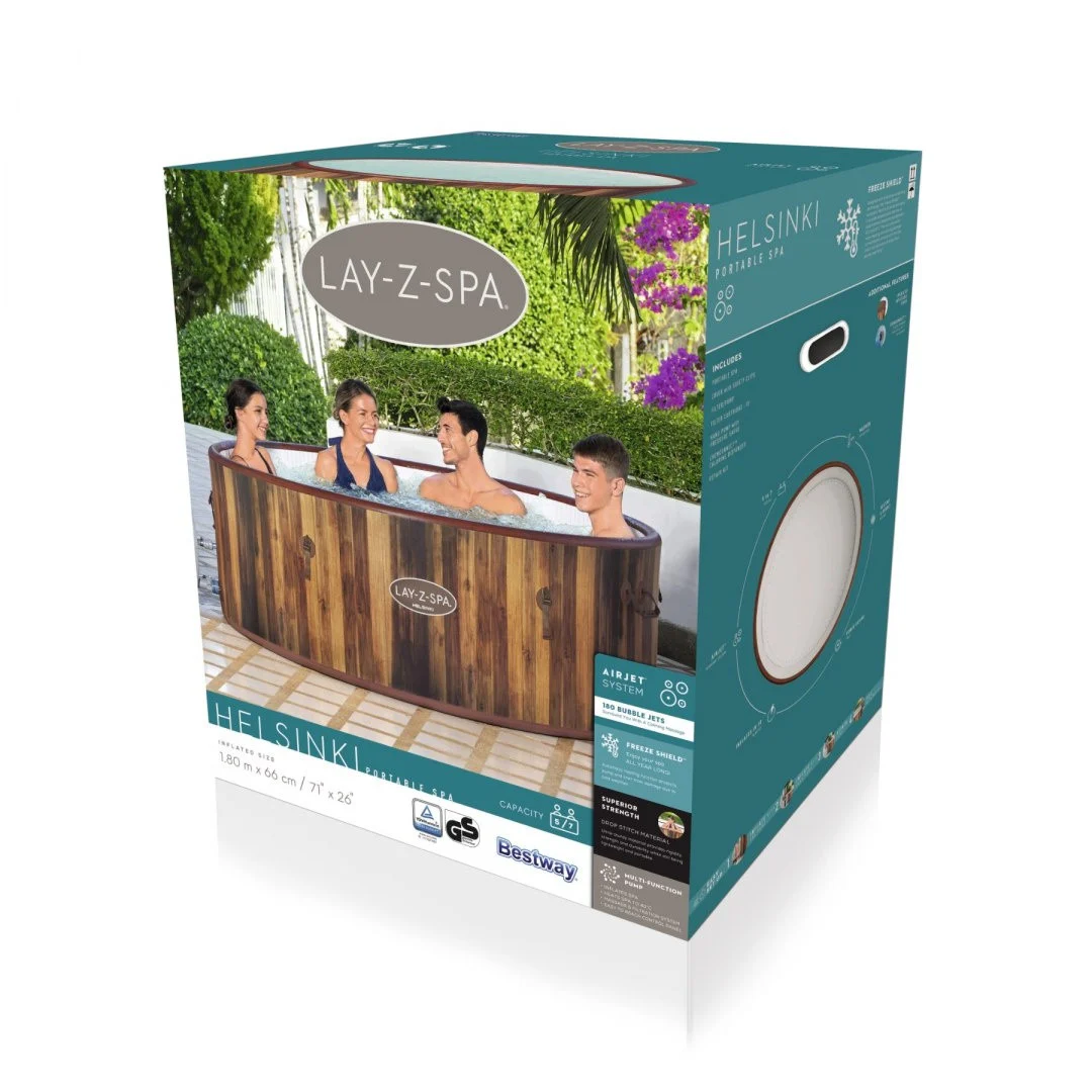 Helsinki Lay-Z-Spa AirJet Spa Home BESTWAY za 7 osoba + pumpa + pribor_8