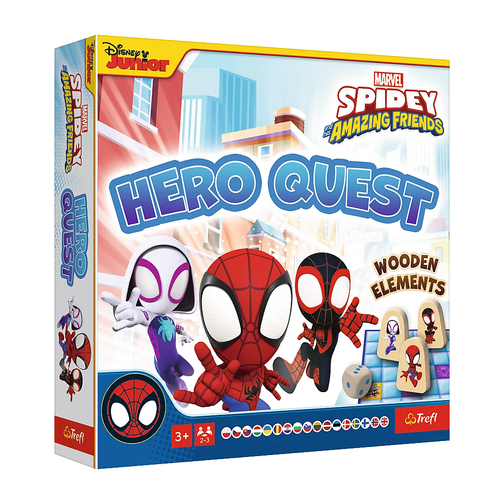 Hero Quest Spidey Spider-Man društvena igra Trefl 02436_2