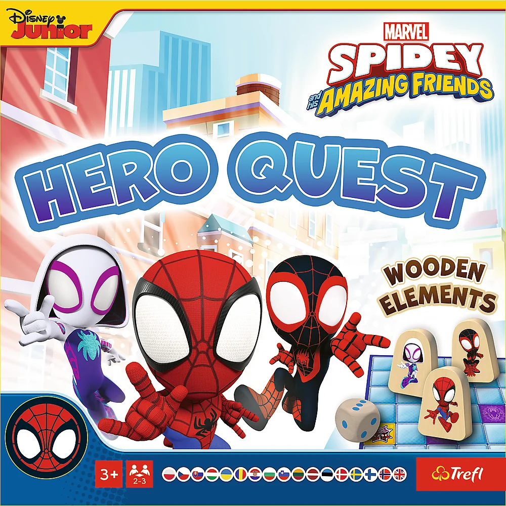 Hero Quest Spidey Spider-Man društvena igra Trefl 02436_5