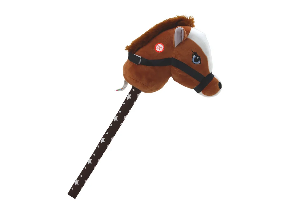 Hobby horse tamnosmeđi kratkodlaki sa zvukovima_2