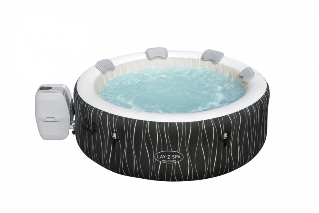 Hollywood Lay-Z-Spa AirJet kućni spa BESTWAY za 6 osoba + LED + 4 jastuka_3