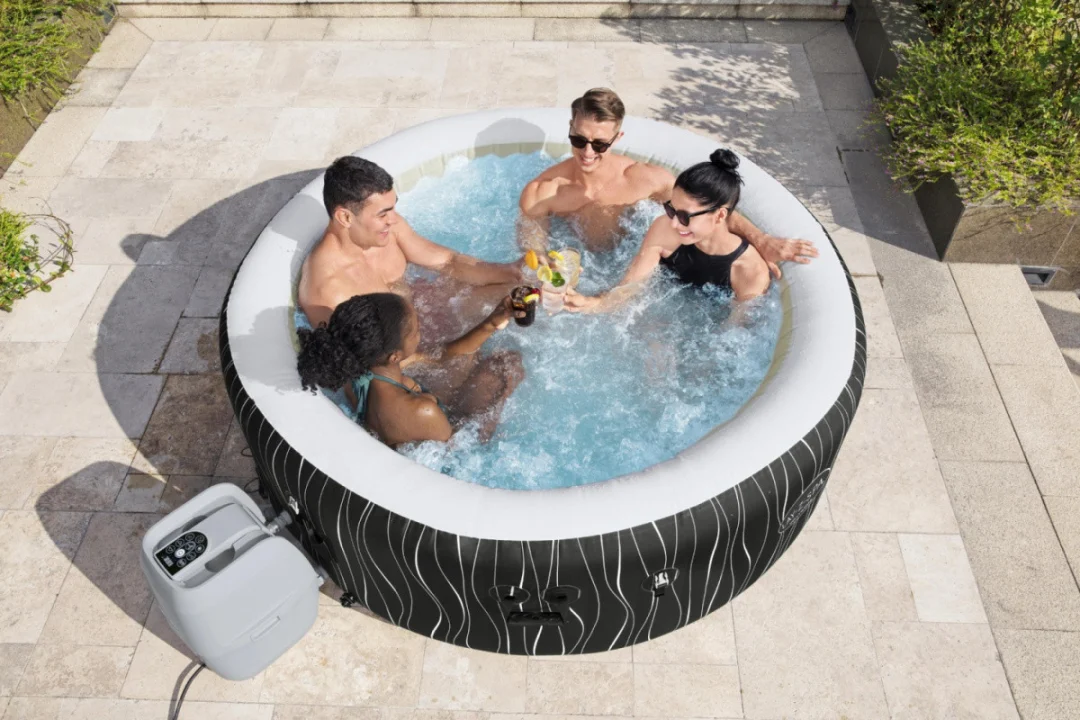 Hollywood Lay-Z-Spa AirJet kućni spa BESTWAY za 6 osoba + LED + 4 jastuka_7