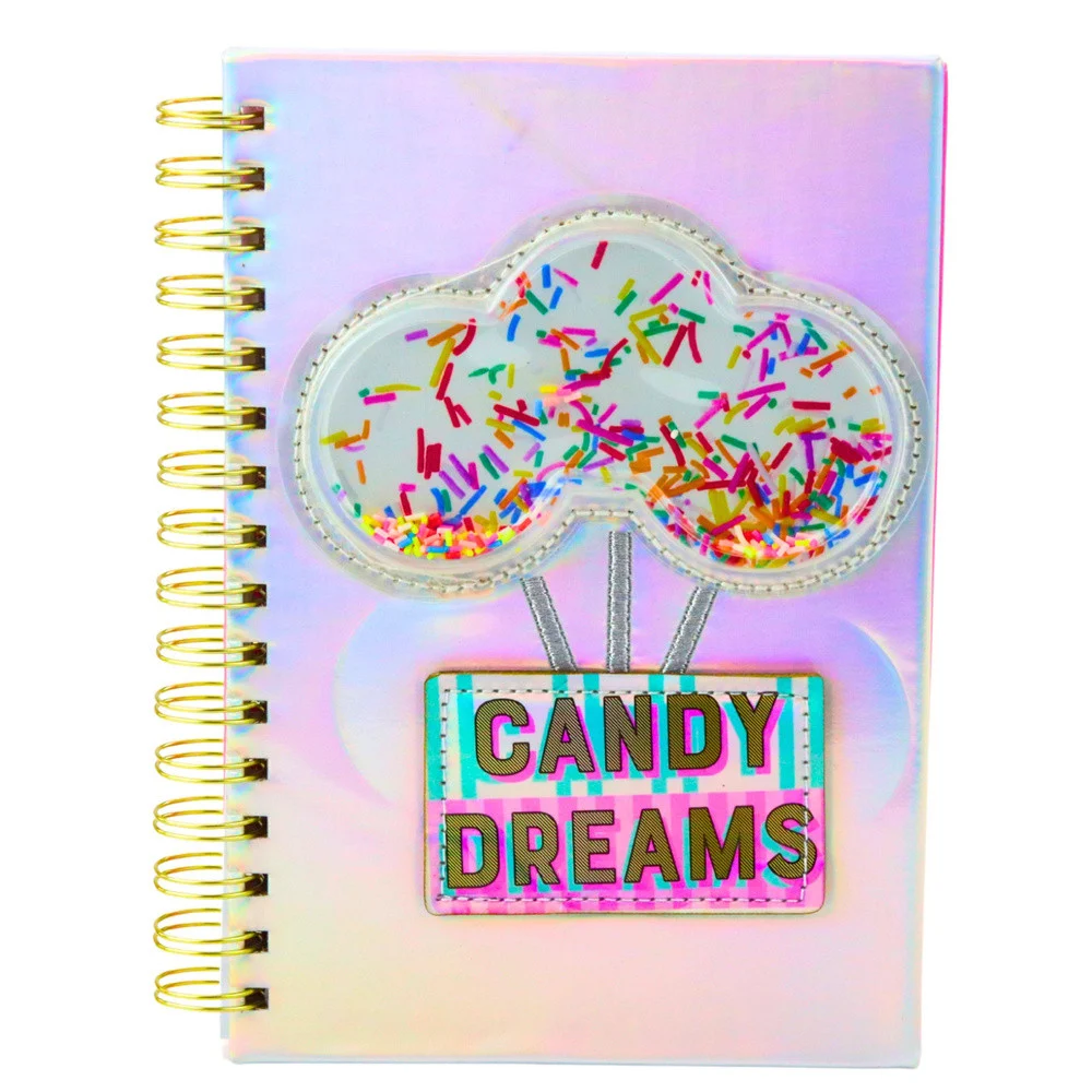 Holografska bilježnica s linijama A5 formata Candy Dreams, 90 listova_3