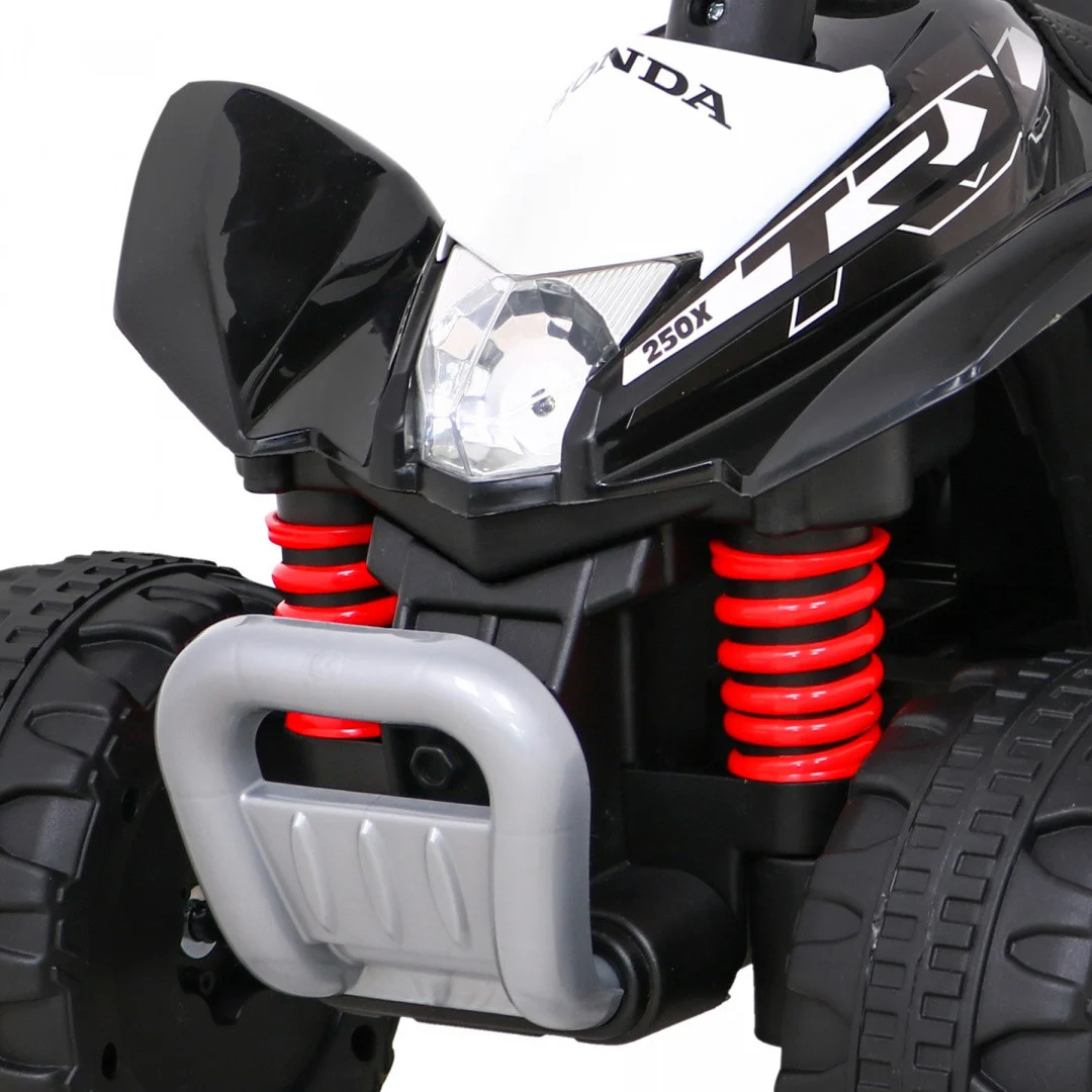 Honda 250X TRX Battery Quad crni + truba + LED + eko koža, crna quad na akumulator_11