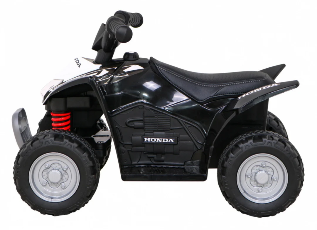 Honda 250X TRX Battery Quad crni + truba + LED + eko koža, crna quad na akumulator_4