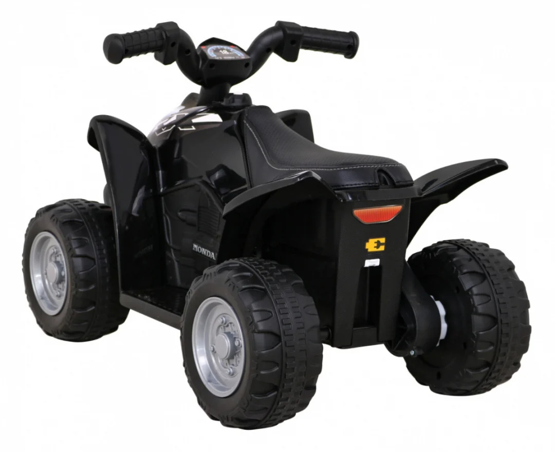 Honda 250X TRX Battery Quad crni + truba + LED + eko koža, crna quad na akumulator_5