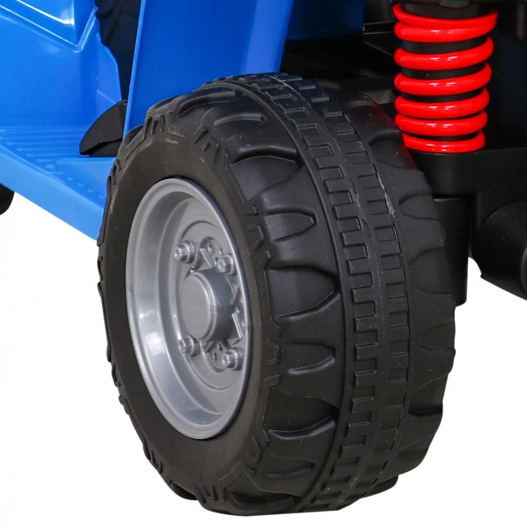 Honda 250X TRX Quad na baterije plavi + truba + LED + eko koža, plava quad na akumulator_12
