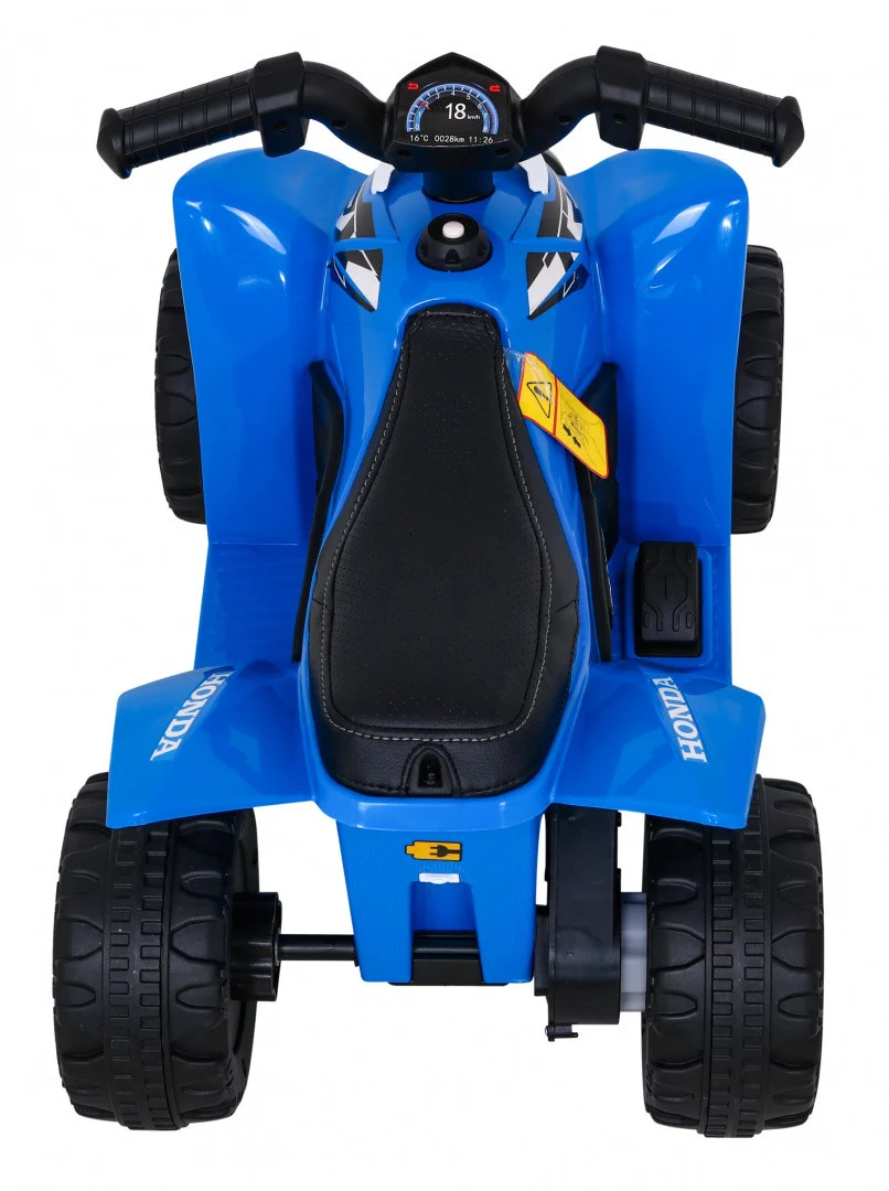 Honda 250X TRX Quad na baterije plavi + truba + LED + eko koža, plava quad na akumulator_6