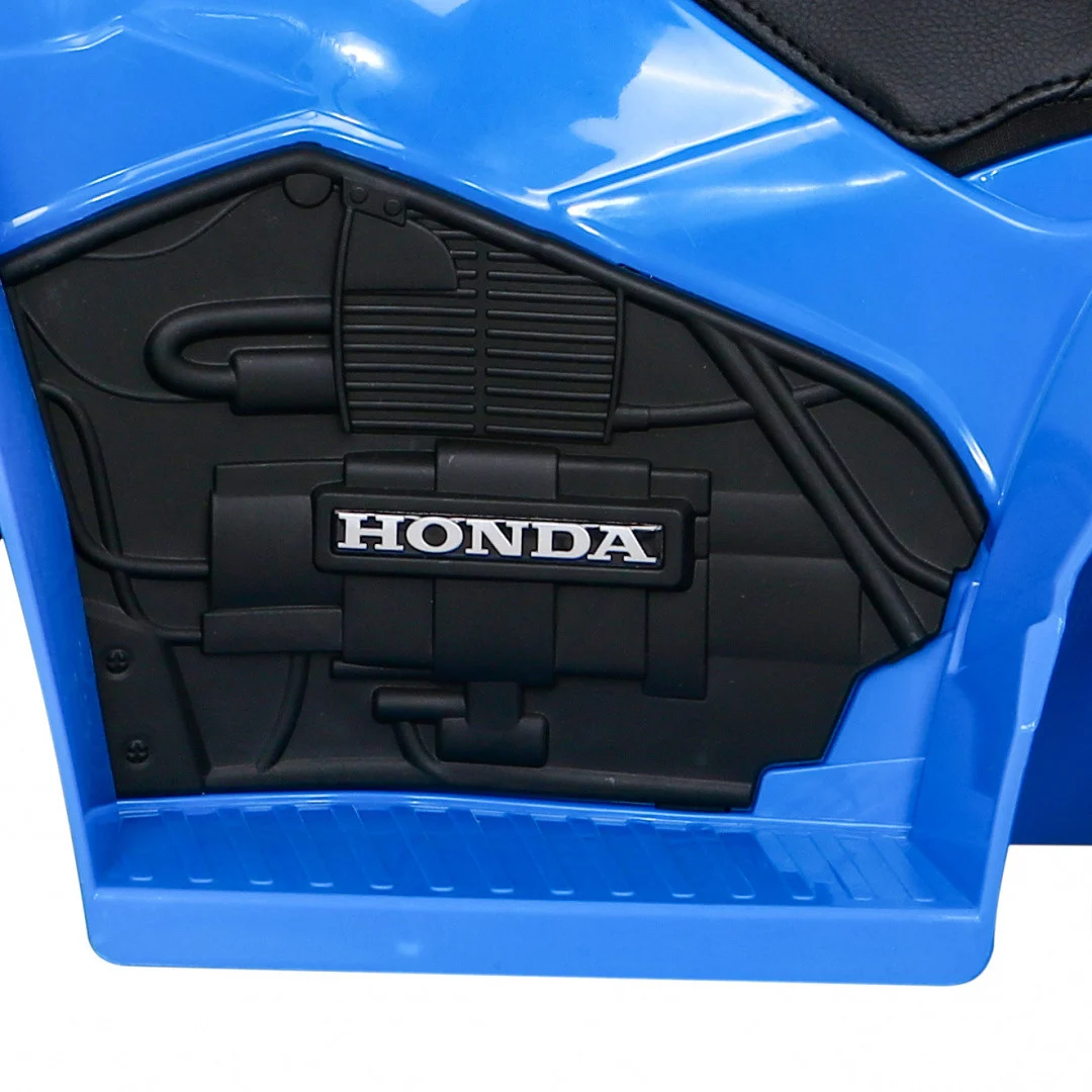 Honda 250X TRX Quad na baterije plavi + truba + LED + eko koža, plava quad na akumulator_7