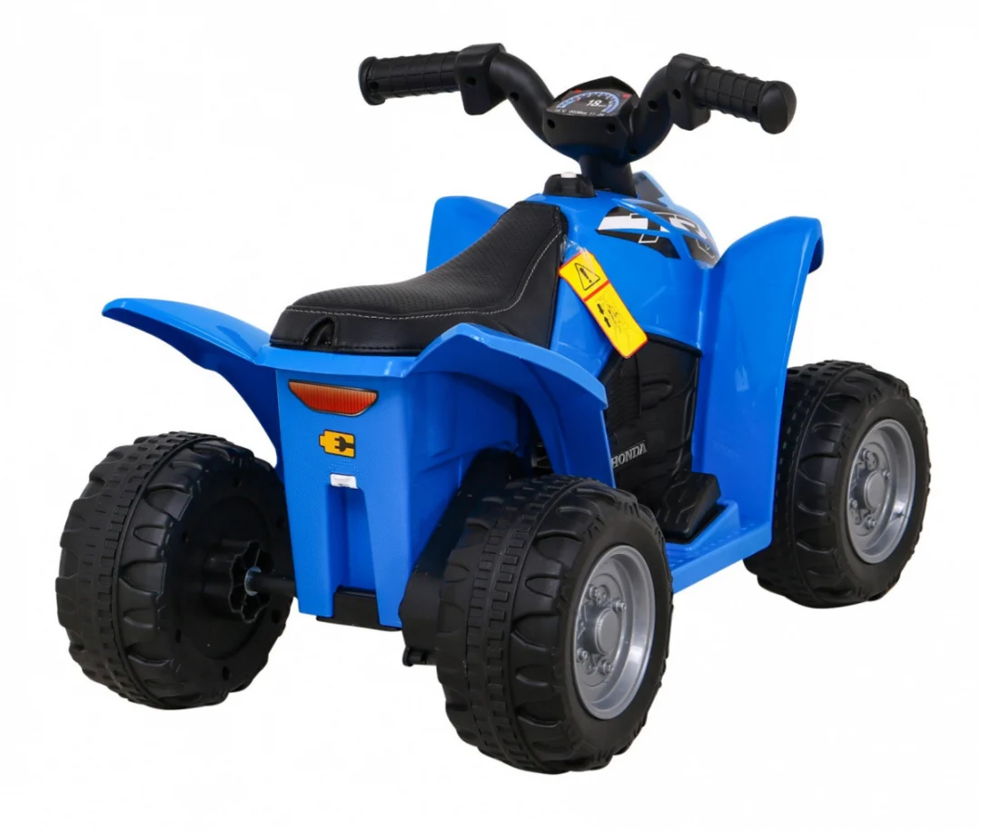 Honda 250X TRX Quad na baterije plavi + truba + LED + eko koža, plava quad na akumulator_8