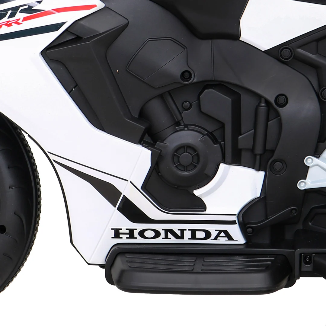 Honda CBR 1000RR Dječji motocikl na baterije, bijeli + MP3 zvukovi + pomoćni kotači, bijela motor na akumulator_10