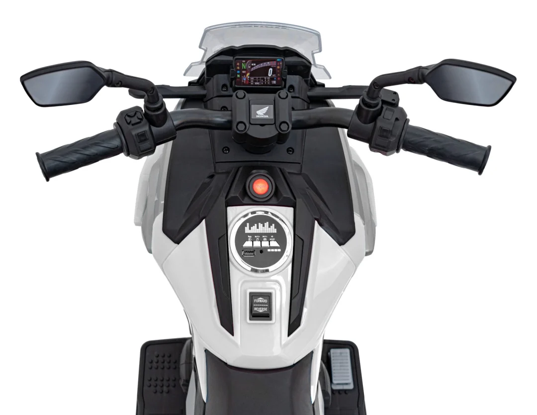 Honda NC750X bijeli motocikl, bijela motor na akumulator_11