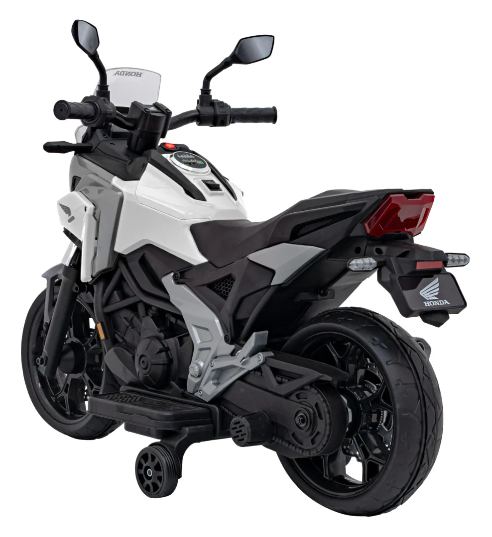Honda NC750X bijeli motocikl, bijela motor na akumulator_7