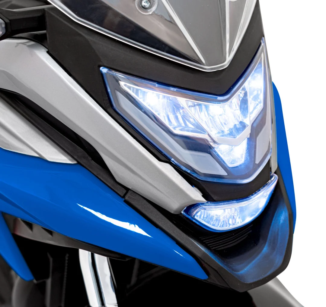 Honda NC750X plavi motocikl, plava motor na akumulator_16