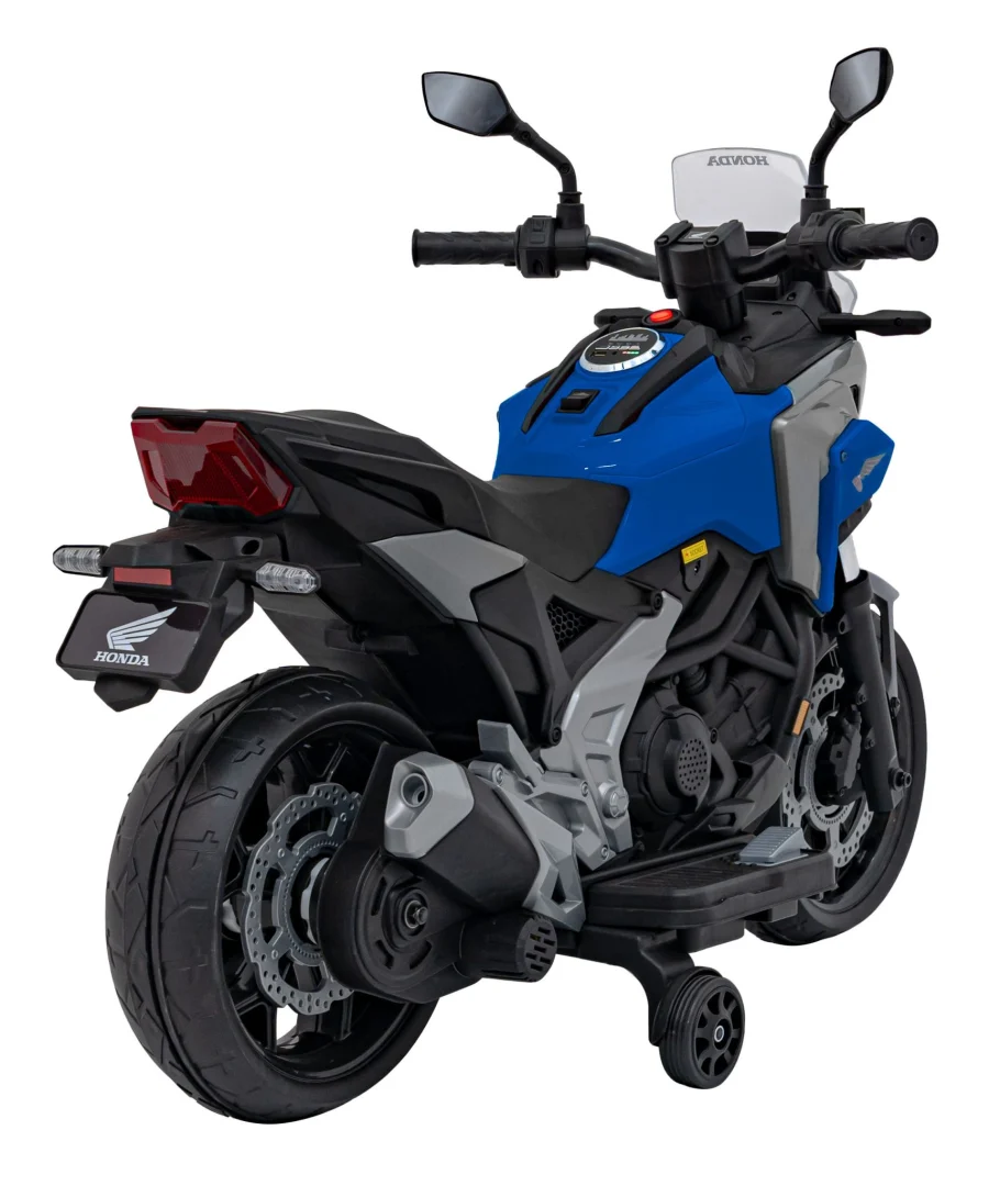 Honda NC750X plavi motocikl, plava motor na akumulator_9